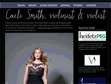 Tablet Screenshot of caelismith.com